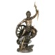 ORIGEN Statuette Taranis, Dieu Celte Gaulois du Ciel et de l'orage, H 25 cm