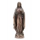 ORIGEN Statue Résine Aspect Bronze, La Vierge Marie, Antic Line, Hauteur 28 cm