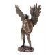 happyDko Statuette résine Antic Line : L'archange Saint Michel, Bouclier et Glaive, H 28 cm