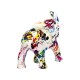 Statuette Design Pop Art : Le Grand Eléphant, Collection Ubik, Longueur 21 cm