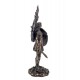 happyDko Statuette résine Antic Line : L'archange Saint Michel, Bouclier et Glaive, H 28 cm