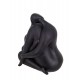 SIGNES GRIMALT Statue Femme contemporaine en résine, Couleur Noir, 20 x 18 x 13 cm
