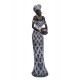 ORIGEN Statuette Grande Africaine Debout, Collection Afrikaan, H 33 cm