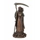 SIGNES GRIMALT Statue Résine : Santa Muerte et la Faux, Folklore Sud Américain, Antic Line, H 28 cm