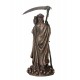 SIGNES GRIMALT Statue Résine : Santa Muerte et la Faux, Folklore Sud Américain, Antic Line, H 28 cm