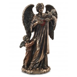 ORIGEN Statuette Archange Chamuel - Samuel, Ange de l'amour, H 29 cm