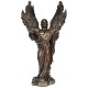 METATRON statue religion neuf ANGE couleur Bronze en polyrésine 37x21cm