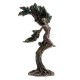 SIGNES GRIMALT Statue Déesse Grecque Nymphe, Meliae et Arbre de Vie, Finition Antic Line, Hauteur 25 cm