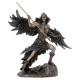 SIGNES GRIMALT Statue Déesse celte de la Guerre Morrigan, Finition Antic Line, Hauteur 22 cm
