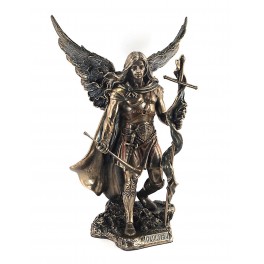 ORIGEN Statuette résine Antic Line : L'Archange Gabriel Le Messager de Dieu, H 24 cm