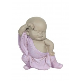 happyDko Figurine Petit Moine Kung Fu Parme, Coll. Baby Zen, H 11 cm