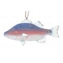 Grand Poisson Perroquet XL, Résine et Métal, L 60 cm