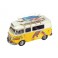 Combi Miniature : Mod Flower Power Jaune, L 25 cm