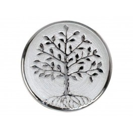 Plateau Rond en céramique, Modèle Silver Tree, Diam 28 cm