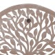 SGRIMALT Déco murale Bois : Arbre de Vie Marron Blanchi. Diam 60 cm