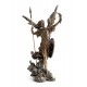 ORIGEN Grande Figurine Archange Uriel, Eclaireur de Dieu et Gardien des Anges, H 36 cm