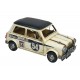 G&S Grande Voiture Métal : Mini Ancienne Bandes Sport, Modèle Blanc, L 29 cm