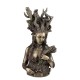 SGRIMALT Figurine Grecque Résine : Gaïa, La Déesse mère, H 26 cm