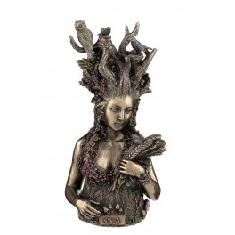 SGRIMALT Figurine Grecque Résine : Gaïa, La Déesse mère, H 26 cm