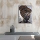 SGRIMALT Tableau Africaine : Tribute to African Woman 5, H 80 cm