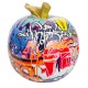 ORIGEN Fruit Résine Design : Grande Pomme, Collection Graffiti, H 16 cm