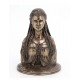 ORIGEN Déesse Mythologie Celtique : Danu, Buste de la Déesse mère de la Terre, H 18 cm