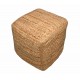 SIGNES GRIMALT Tabouret Pouf en Jute Fait Main, Fibres Naturelles, Diamètre 45 cm