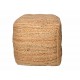 SIGNES GRIMALT Tabouret Pouf en Jute Fait Main, Fibres Naturelles, Diamètre 45 cm
