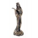 SGRIMALT Figurine Résine Aspect Bronze : Fortuna Déesse de la Fortune, H 18 cm
