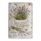 happyDko Plaque Métal 3D : Lavande de Provence, 30 x 20 cm