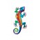 happyDko Déco murale métal : Gecko, Collection Versicolor, Modèle 2, H 30 cm
