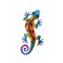 happyDko Déco Murale métal : Gecko, Collection Versicolor, Modèle 2, H 30 cm