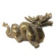 Figurine décorative Dragon Chinois, Inspiration asiatique Doré, L 75 cm
