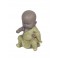 happyDko Figurine Petit Moine Kung Fu Vert, Coll. Baby Zen, H 11 cm