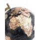 G&S Globe terrestre, Modèle La Pérouse, Version Noire, H 39 cm