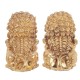 G&S Set 2 Lions Chinois Fo, Protection, Bonheur et Fortune, L 20 cm