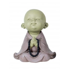 Bouddha Assis Baby Zen, Mod Parme, H 22 cm