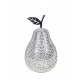 happyDko Fruit déco : Petite Poire Design Perles de Strass, H 18 cm