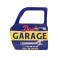 G&S Enseigne Murale métal : Portière Voiture Dad's Garage, Hauteur 41 cm