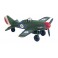 G&S Miniature Avion Spitfire Miniature en Métal, Modèle Vert Kaki, Longueur 16 cm