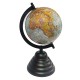 G&S Globe terrestre, Bleu & Noir. Collection Mundo, H 24 cm