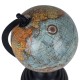 G&S Globe terrestre, Bleu & Noir. Collection Mundo, H 24 cm