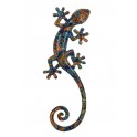 SGRIMALT Salamandre Gecko Porte-bonheur, Déco murale ou à poser, Modèle Kolor 1, H 35 cm