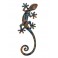 SGRIMALT Salamandre Gecko Porte-bonheur, Déco murale ou à poser, Modèle Kolor 1, H 35 cm
