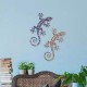 SIGNES GRIMALT Lézard Gecko XL Porte-bonheur, Déco murale ou à poser, Modèle Kolor, Hauteur 40 cm