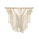 Déco Ethnique Bohème : Tapisserie et Macramé Murale en Corde tressée, Longueur 90 cm