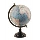 G&S Globe terrestre, Coll La Pérouse, Bleu & Noir, H 33 cm