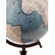 G&S Globe terrestre, Coll La Pérouse, Bleu & Noir, H 33 cm