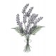 SIGNES GRIMALT Déco murale métal : Bouquet de lavande stylisé, hauteur 60 cm