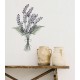 SIGNES GRIMALT Déco murale métal : Bouquet de lavande stylisé, hauteur 60 cm
